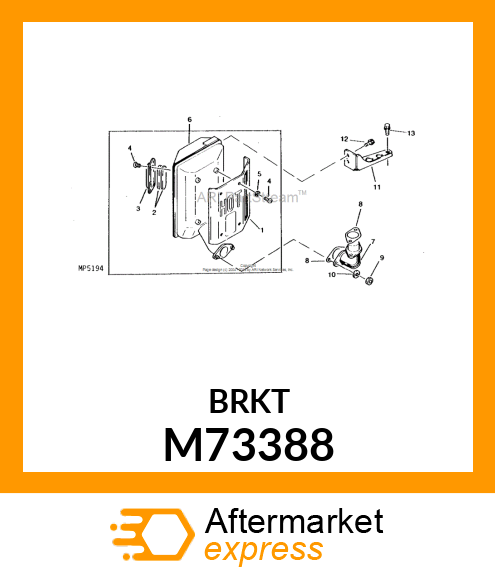 Bracket M73388