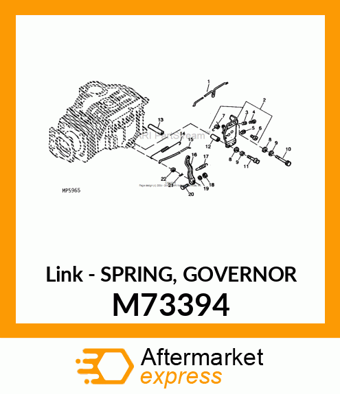 Spring Governor M73394