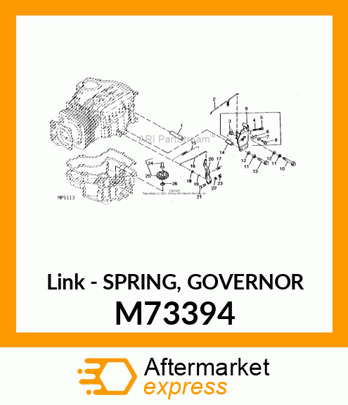 Spring Governor M73394