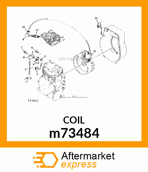 MODULE, KHI ENGINE TRIGGER m73484