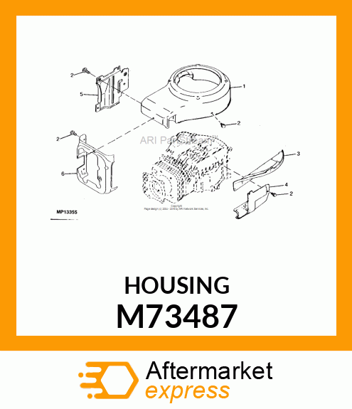 Housing M73487