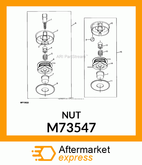 Nut M73547