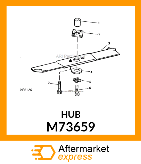 Hub M73659