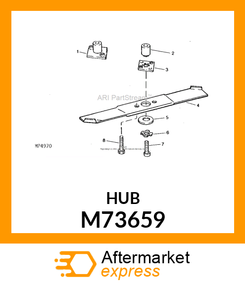 Hub M73659