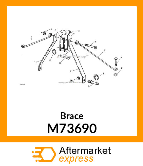 Brace M73690