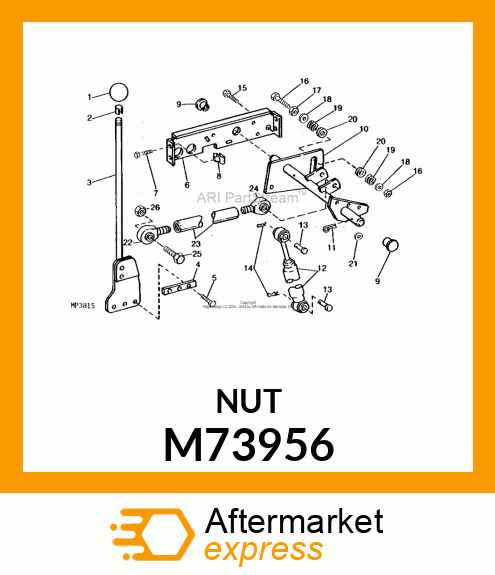 Weld Nut M73956