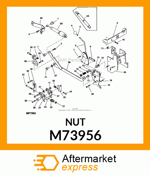 Weld Nut M73956