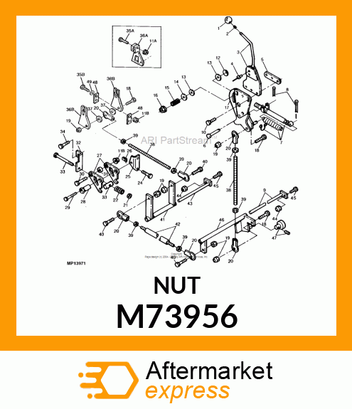 Weld Nut M73956