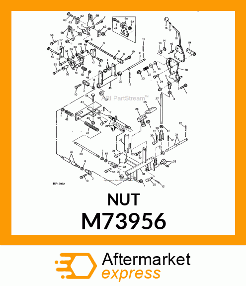 Weld Nut M73956