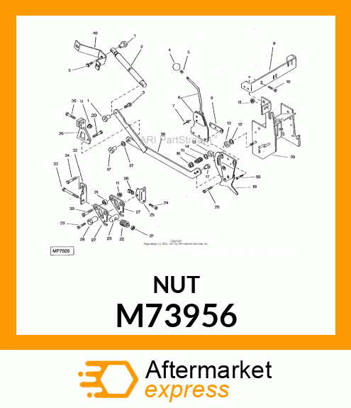 Weld Nut M73956