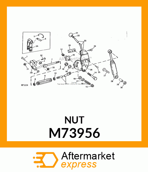 Weld Nut M73956