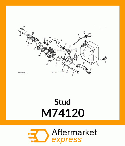 Stud M74120