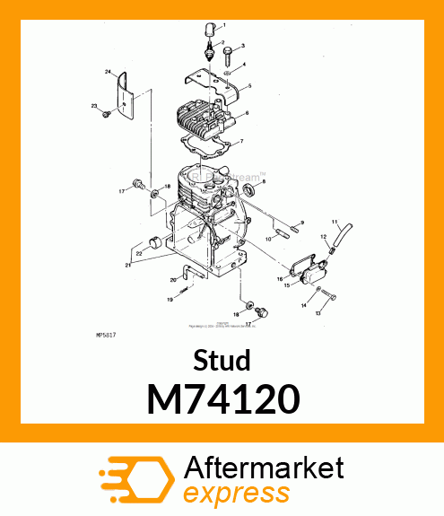 Stud M74120