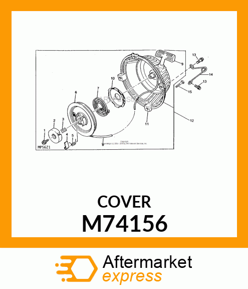 Retainer M74156