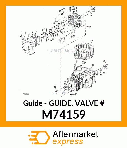 Guide - GUIDE, VALVE # M74159