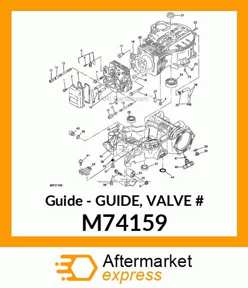 Guide - GUIDE, VALVE # M74159