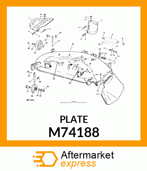 Shield Rh Deck M74188