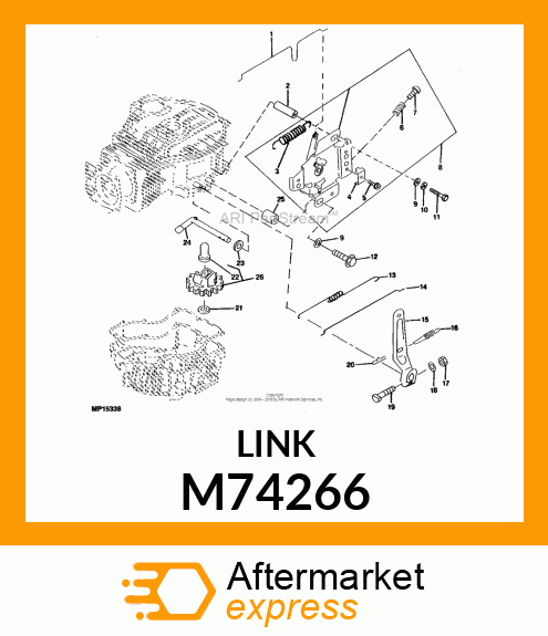 Pin - LINK, CHOKE M74266