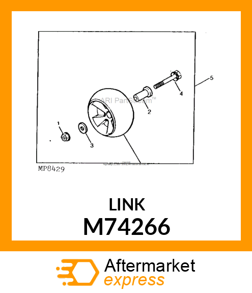 Pin - LINK, CHOKE M74266