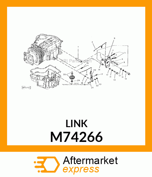 Pin - LINK, CHOKE M74266