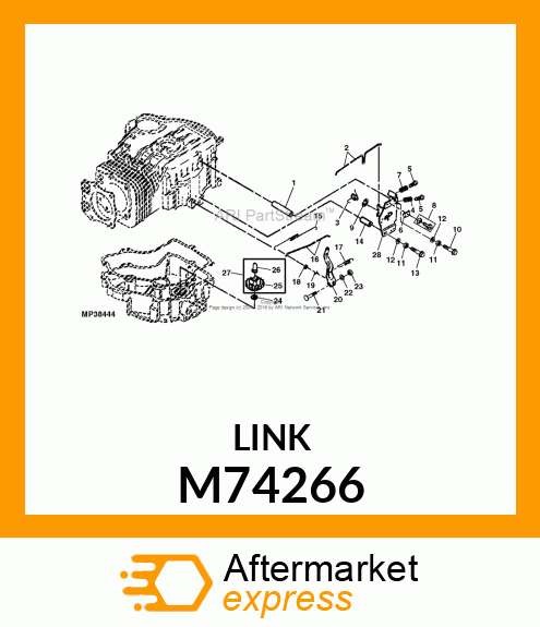 Pin - LINK, CHOKE M74266