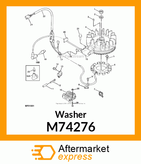 Washer M74276