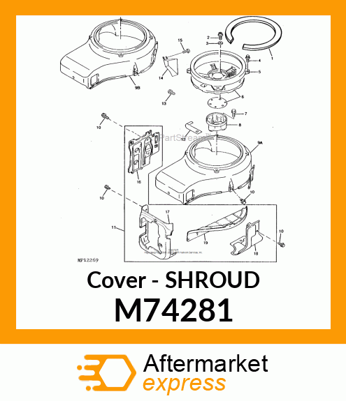 Cover - SHROUD M74281