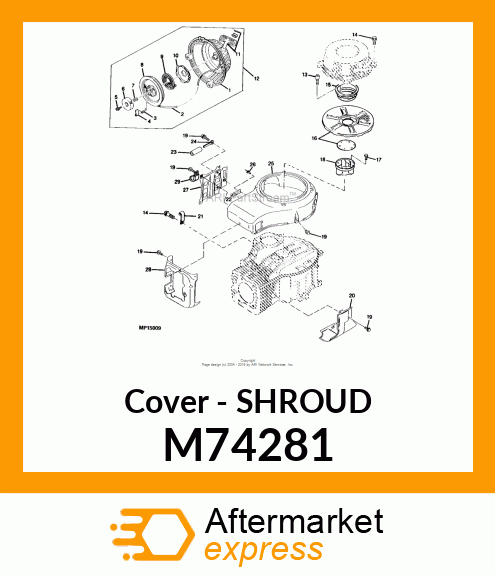 Cover - SHROUD M74281