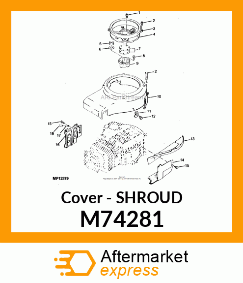 Cover - SHROUD M74281