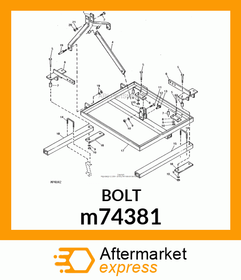 Bolt m74381