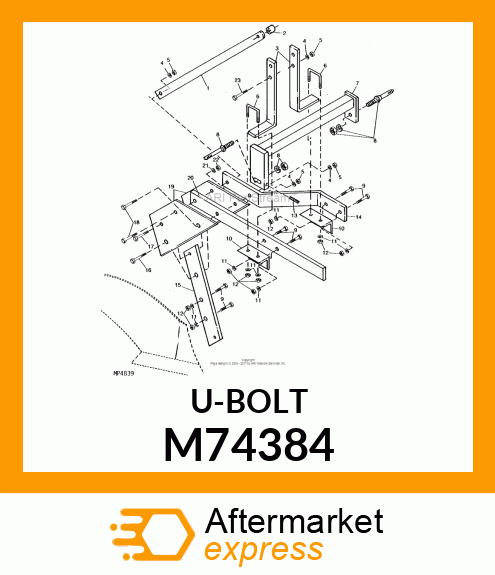 U-Bolt M74384