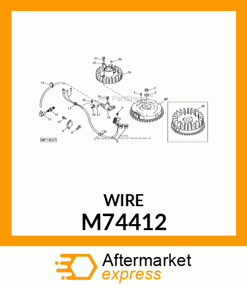 Wire - WIRE, LEAD M74412