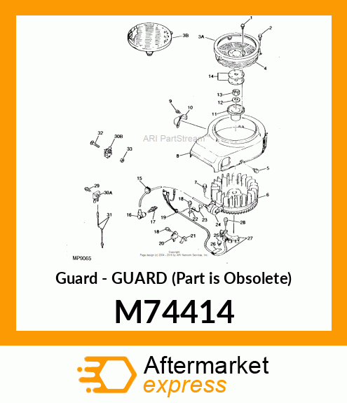 Guard - GUARD (Part is Obsolete) M74414