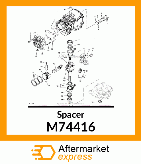 Spacer M74416