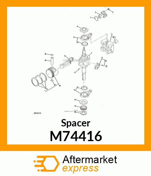 Spacer M74416