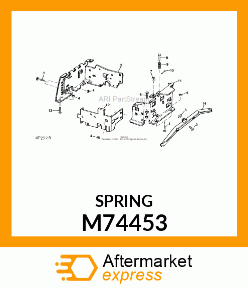 Compression Spring M74453