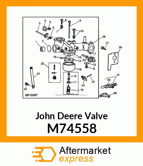 Valve M74558