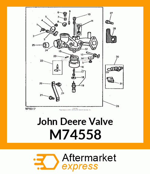 Valve M74558