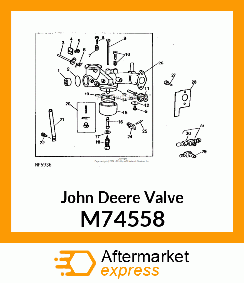 Valve M74558