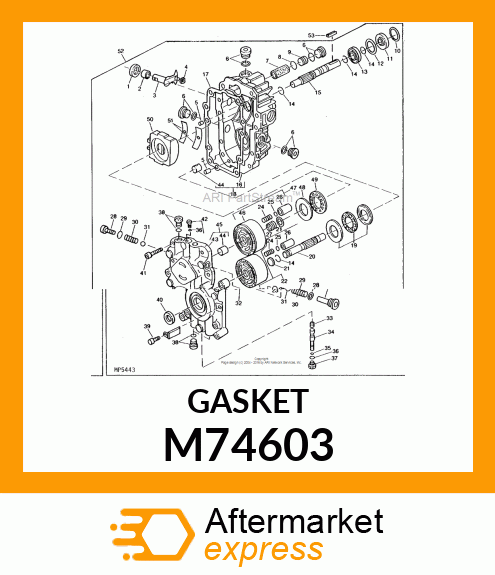 Gasket M74603