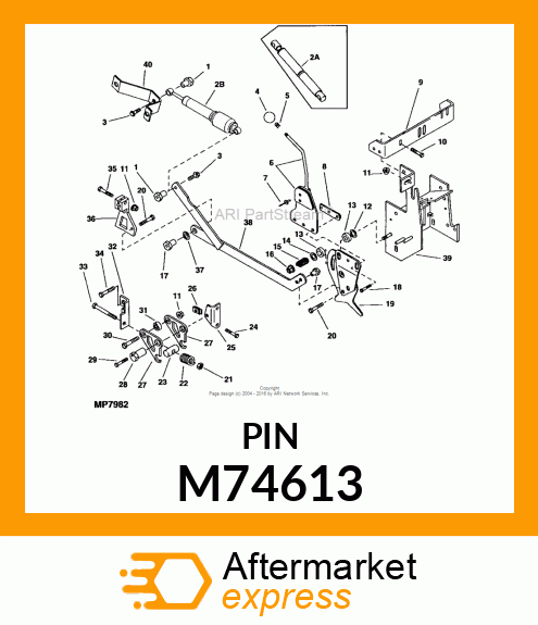 Pin Fastener M74613