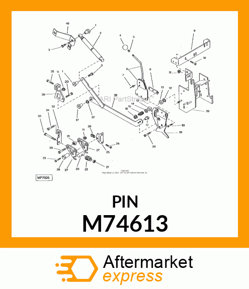 Pin Fastener M74613