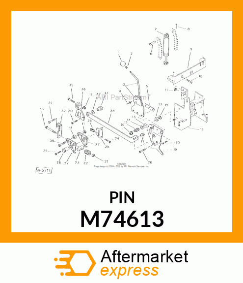 Pin Fastener M74613