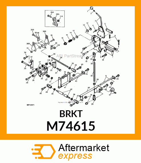 Bracket M74615