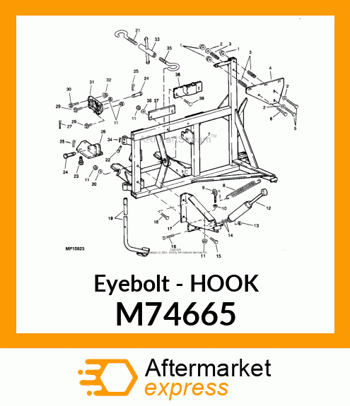 Eyebolt - HOOK M74665