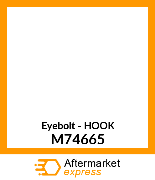 Eyebolt - HOOK M74665