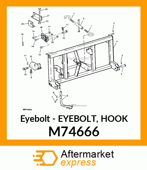 Eyebolt M74666