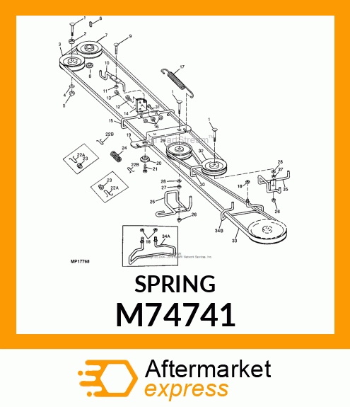 Compression Spring M74741