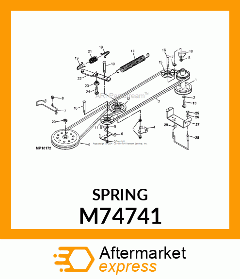 Compression Spring M74741