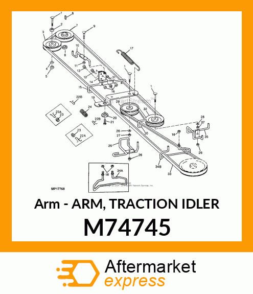 Arm M74745